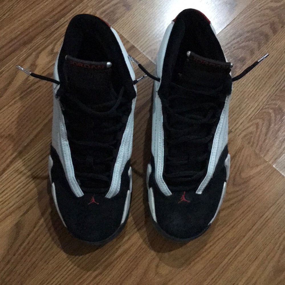 Air Jordan 14 white/black/red